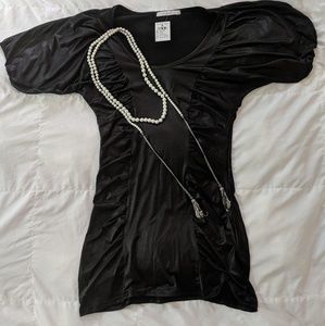 Charlotte Russe Black Dolman